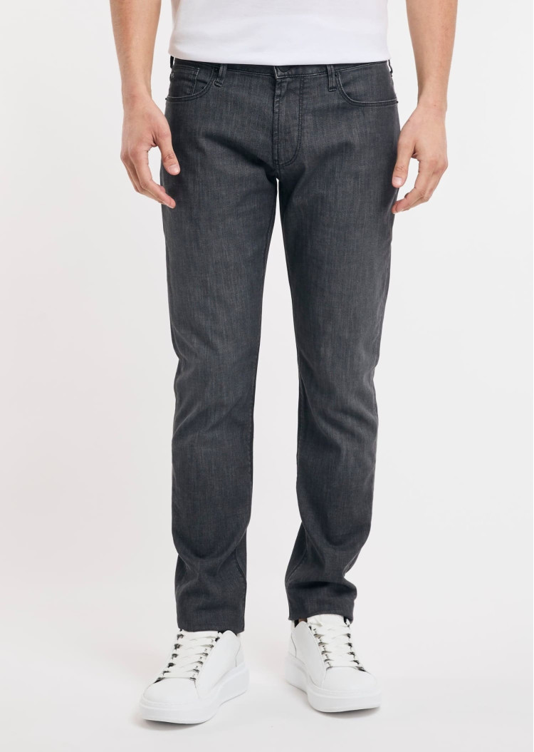 Джинсы Slim Slim fit Низкая для мужчин (478964), цвет Серый - №2