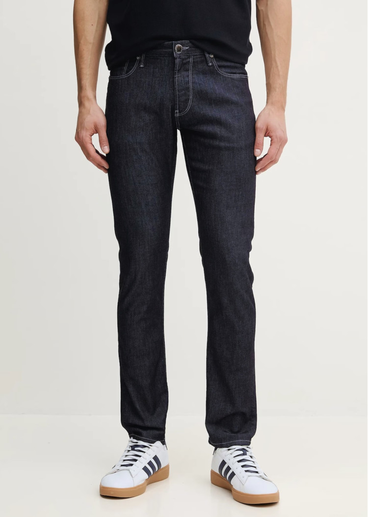 Джинсы Slim Slim fit Низкая для мужчин (478965), цвет Синий - №1