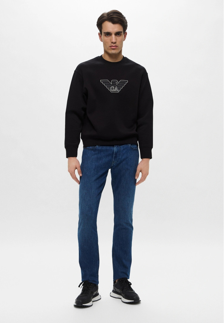 Джинсы Slim Slim Fit Низкая для мужчин (478966), цвет Синий - №2