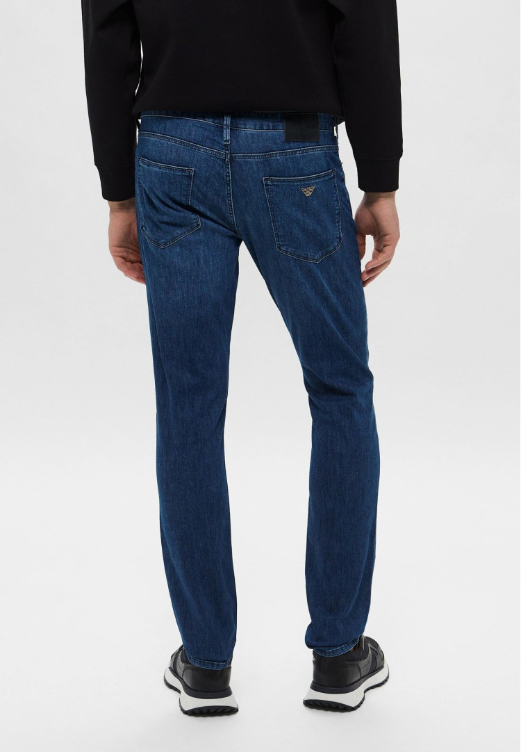 Джинсы Slim Slim Fit Низкая для мужчин (478966), цвет Синий - №3
