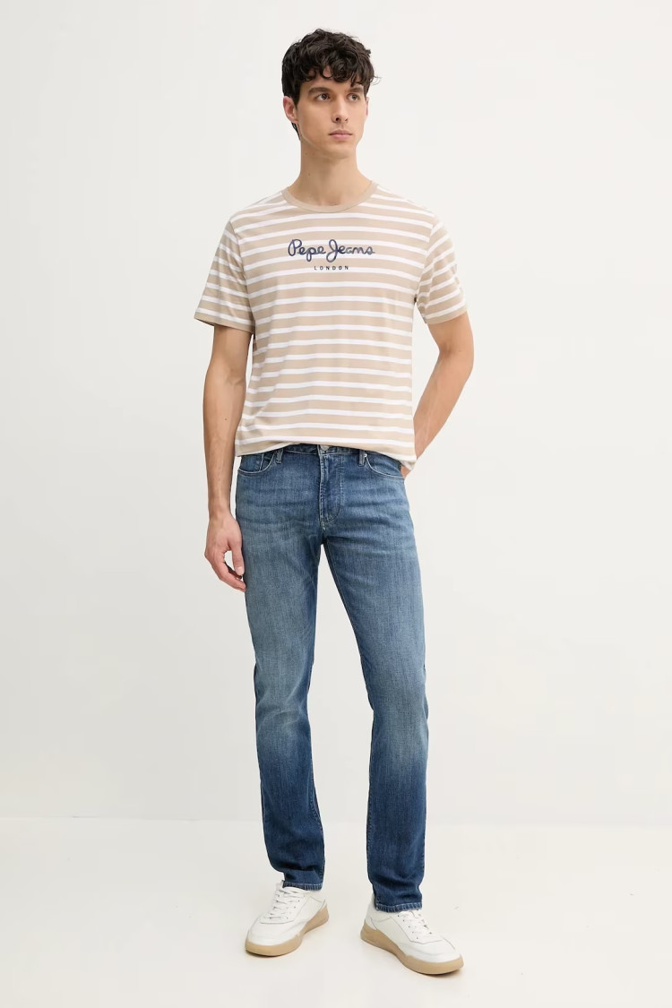 Джинсы Slim Slim Fit Низкая для мужчин (478967), цвет Синий - №2