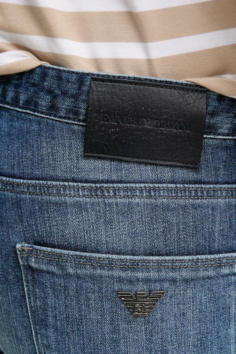 Джинсы Slim Slim fit Низкая для мужчин (478967), цвет Синий - №4