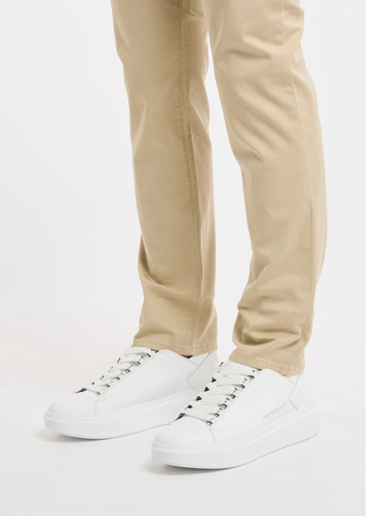 Брюки 5 карманов Slim Slim fit Низкая для мужчин (478973), цвет Бежевый - №6