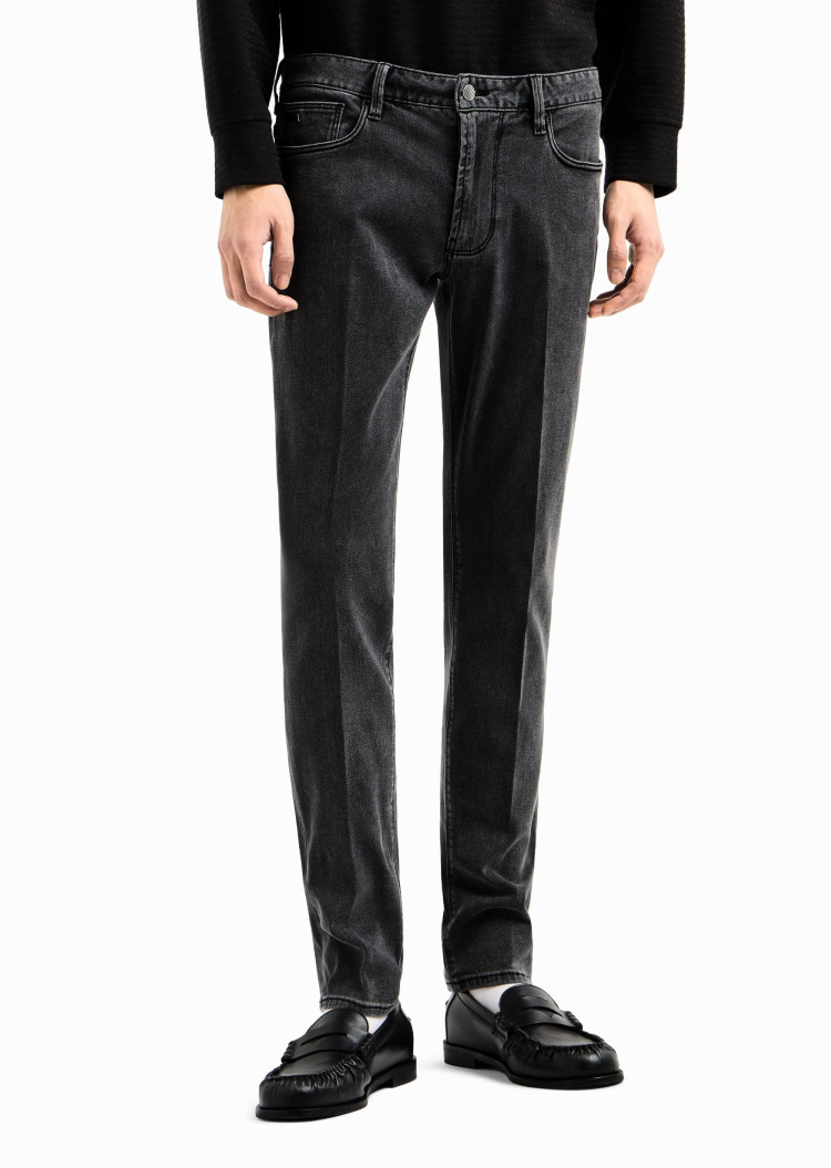 Джинси Slim Slim fit Низька для чоловіків (478974), колір Сірий - №2