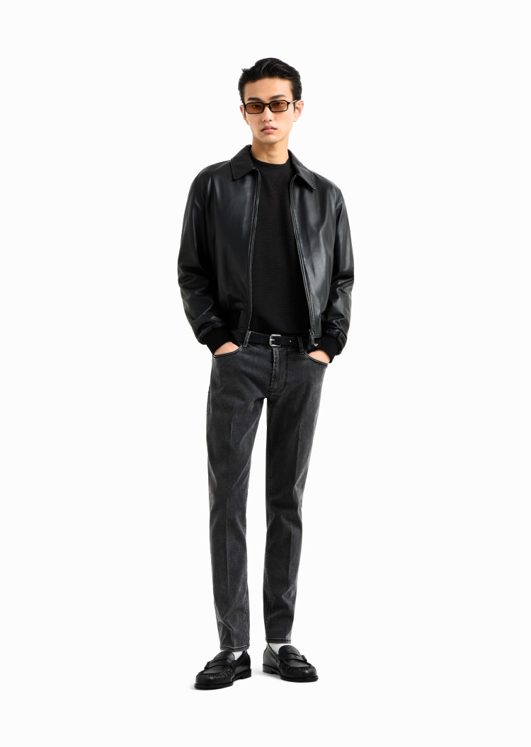 Джинсы Slim Slim Fit Низкая для мужчин (478974), цвет Серый - №3