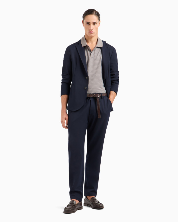 Брюки chinos Slim Fit Высокая для мужчин (478976), цвет Синий - №2