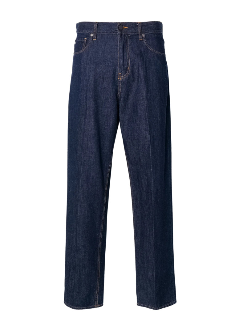 Джинсы Relaxed Relaxed fit Высокая для мужчин (478977), цвет Синий - №1