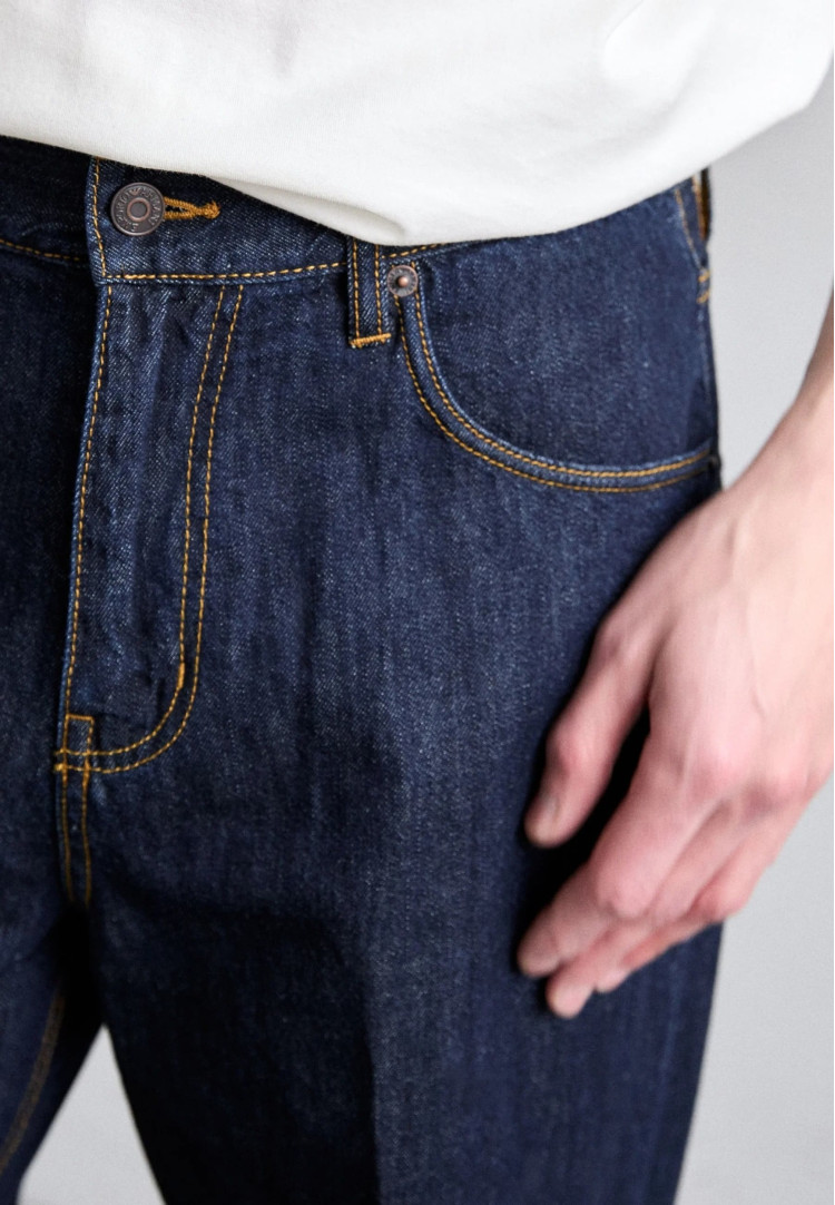 Джинсы Relaxed Regular Fit Высокая для мужчин (478977), цвет Синий - №6