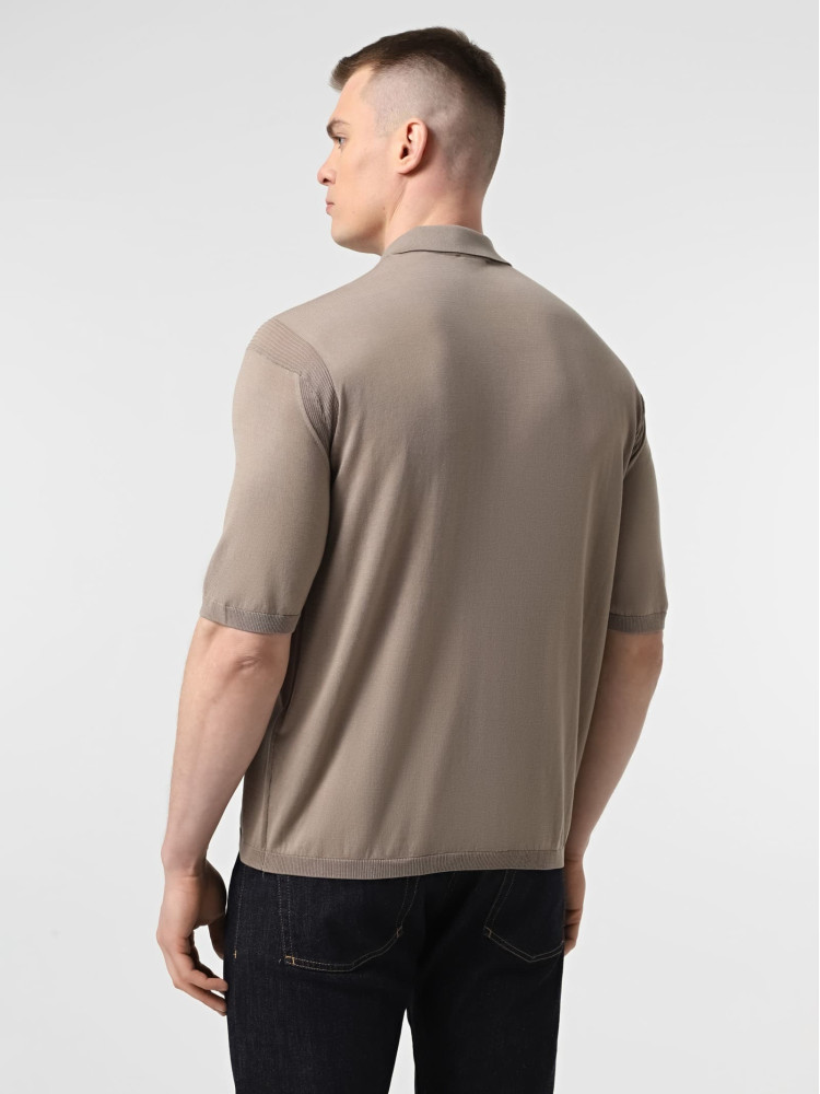Трикотажне поло Regular Fit для чоловіків (478980), колір Коричневий - №4