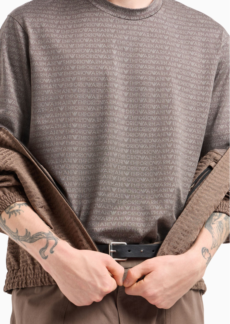 Футболка Regular fit для чоловіків (478985), колір Коричневий - №5