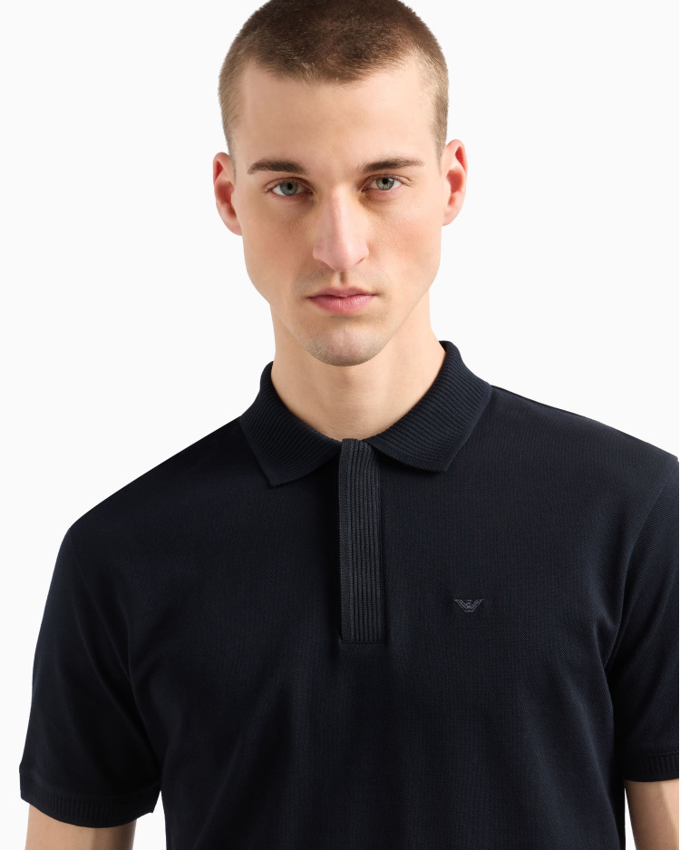 Поло Regular fit для чоловіків (478989), колір Синій - №5