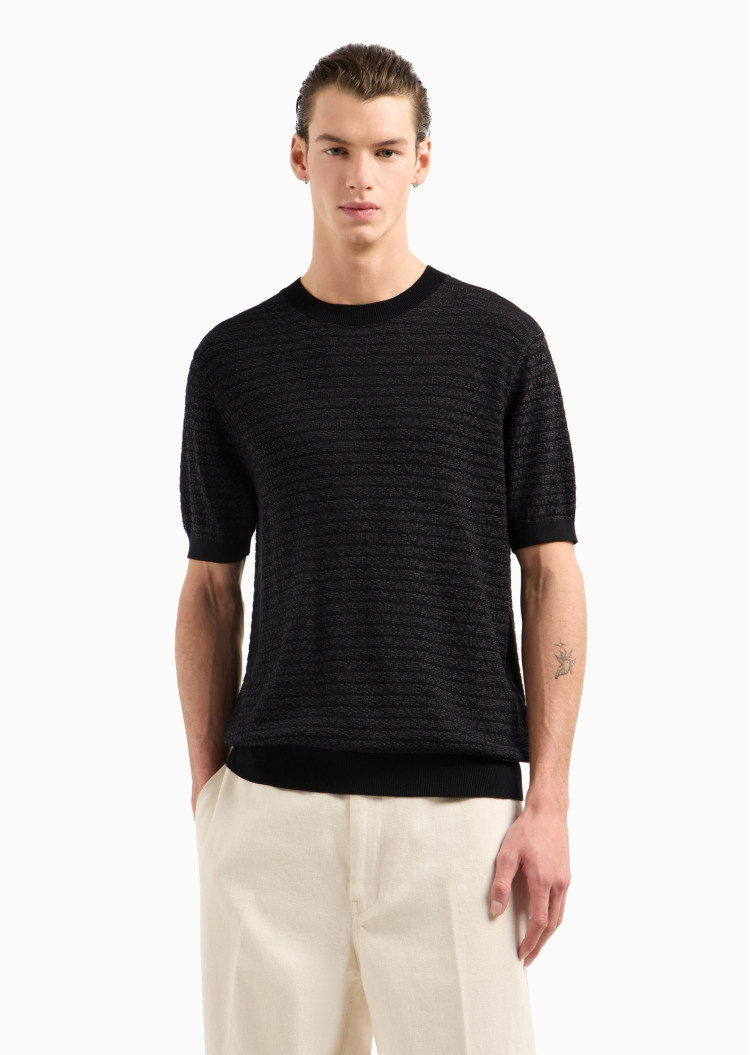 Топ с коротким рукавом Regular fit для мужчин (478992), цвет Черный - №2