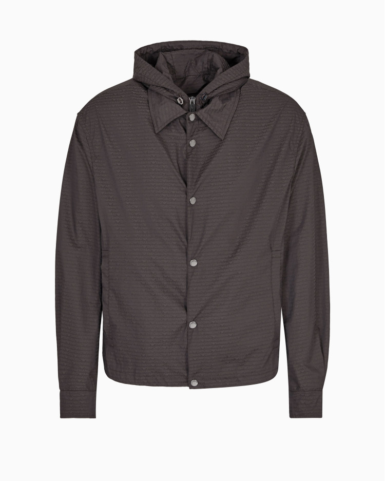 Вітровка Regular fit для чоловіків (478995), колір Чорний - №1