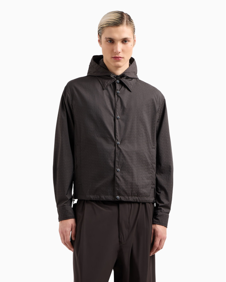 Вітровка Regular fit для чоловіків (478995), колір Чорний - №2