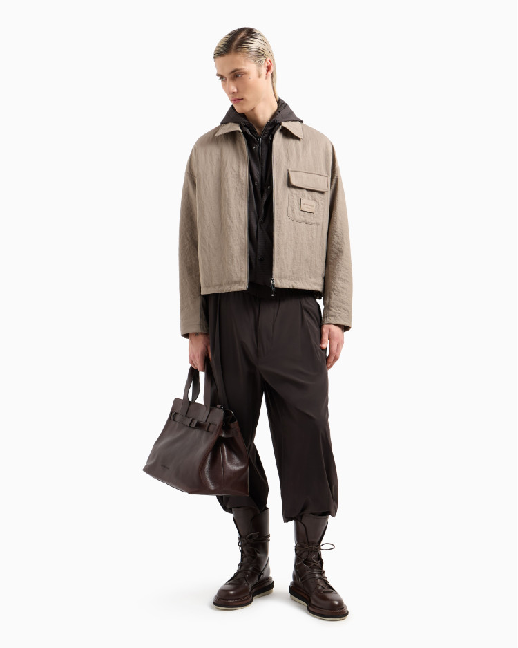 Вітровка Regular fit для чоловіків (478995), колір Чорний - №3