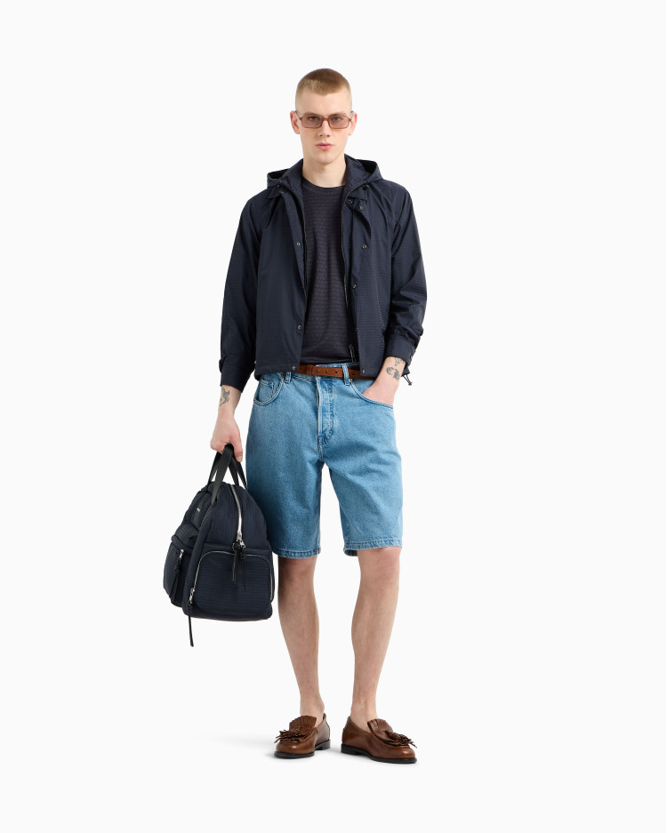 Вітровка Regular fit для чоловіків (478996), колір Синій - №3