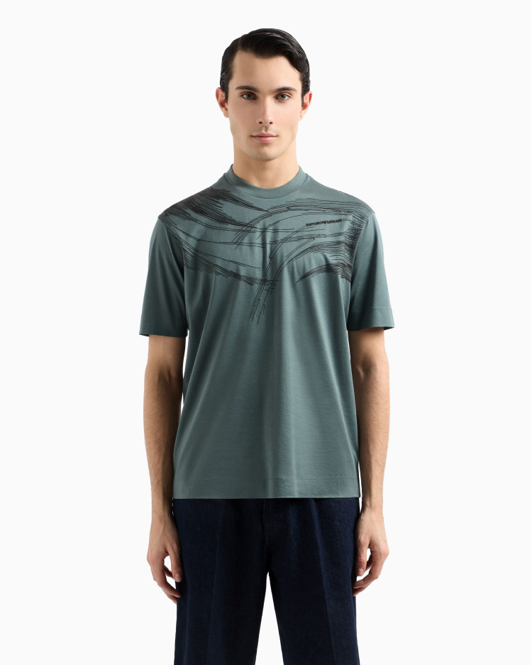 Футболка Regular fit для чоловіків (479001), колір Зелений - №2