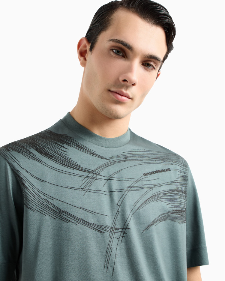 Футболка Regular fit для чоловіків (479001), колір Зелений - №5