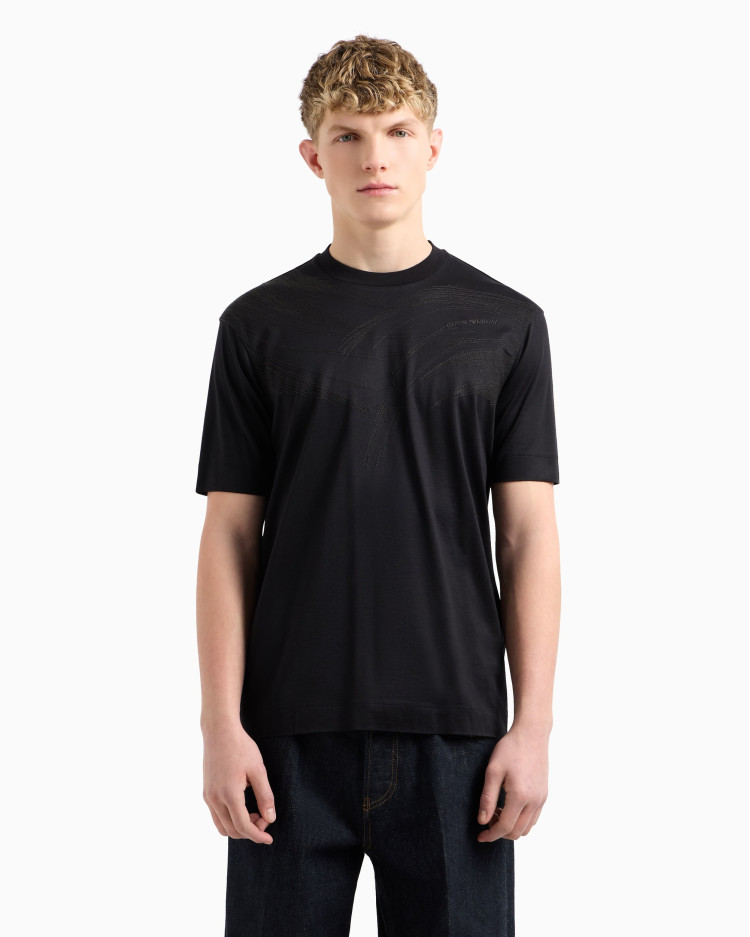 Футболка Regular Fit для мужчин (479003), цвет Черный - №2