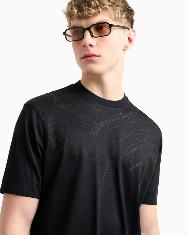 Футболка Regular Fit для мужчин (479003), цвет Черный - №5