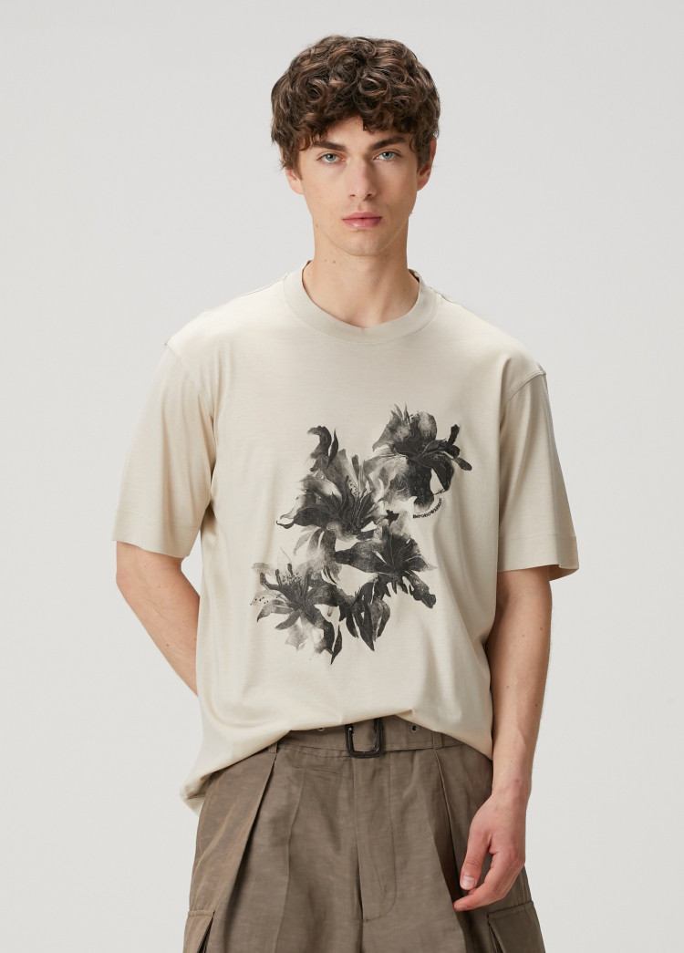 Футболка Regular fit для чоловіків (479004), колір Бежевий - №2