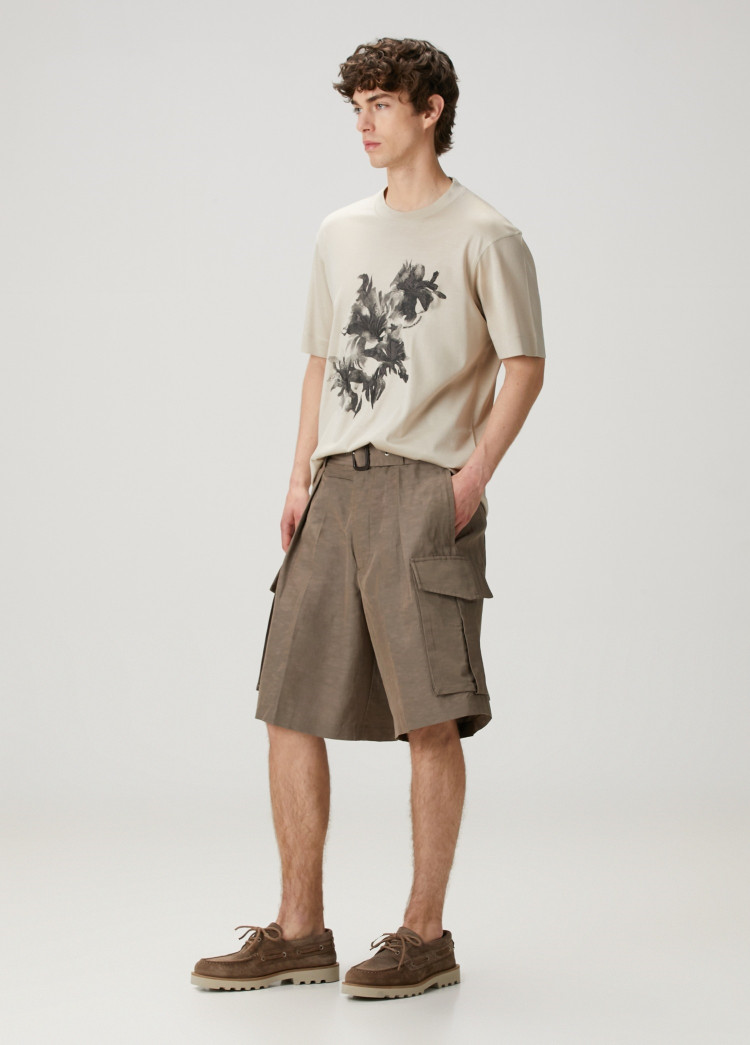 Футболка Regular fit для чоловіків (479004), колір Бежевий - №3