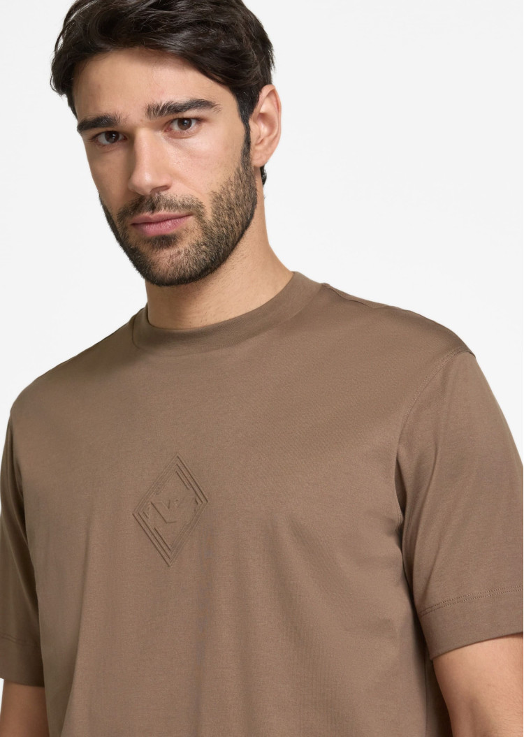 Футболка Regular fit для мужчин (479010), цвет Коричневый - №5