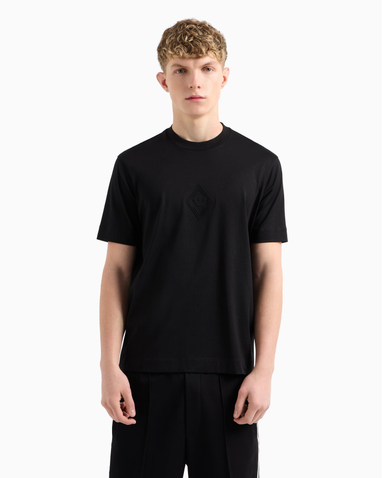 Футболка Regular fit для чоловіків (479012), колір Чорний - №2