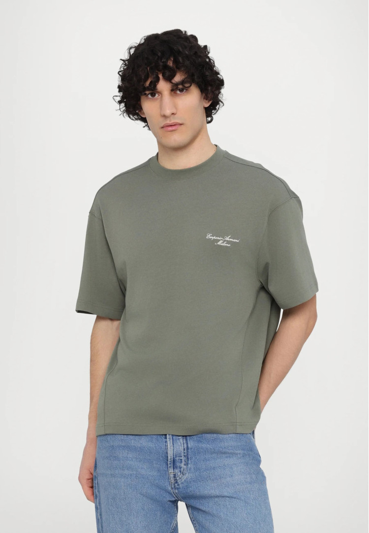 Футболка Relaxed fit для чоловіків (479015), колір Оливковий - №2