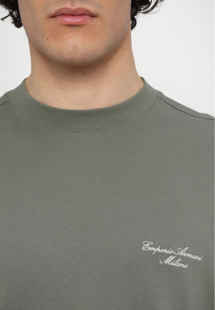 Футболка Relaxed fit для чоловіків (479015), колір Оливковий - №5