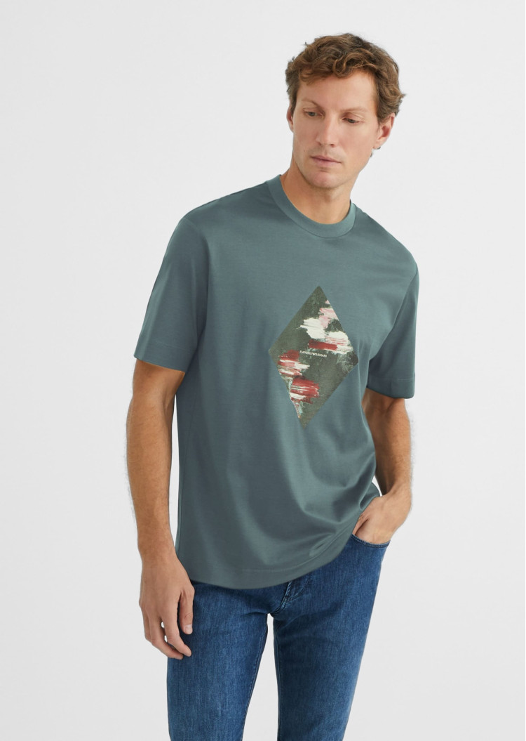 Футболка Regular fit для чоловіків (479017), колір Зелений - №2