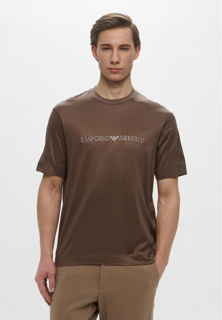 Футболка Regular fit для чоловіків (479019), колір Коричневий - №2