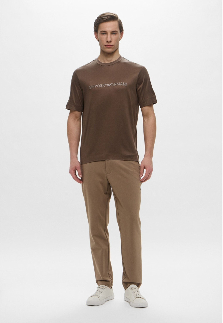 Футболка Regular fit для чоловіків (479019), колір Коричневий - №3