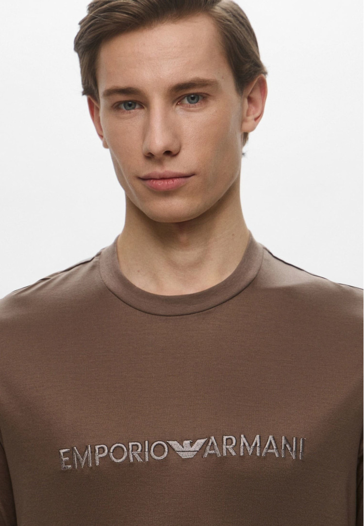 Футболка Regular Fit для чоловіків (479019), колір Коричневий - №5