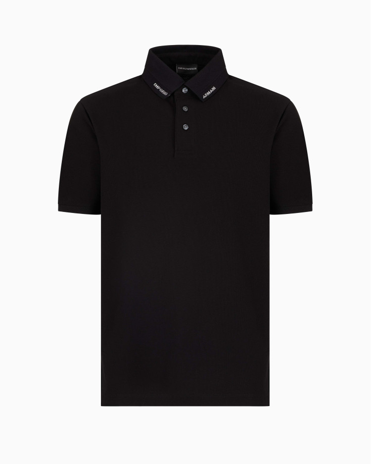 Поло Regular fit для мужчин (479026), цвет Черный - №1