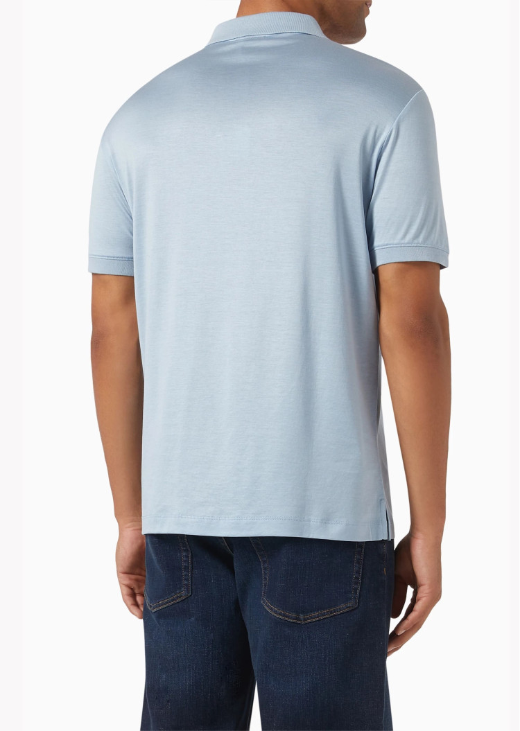 Поло Regular fit для мужчин (479029), цвет Синий - №4