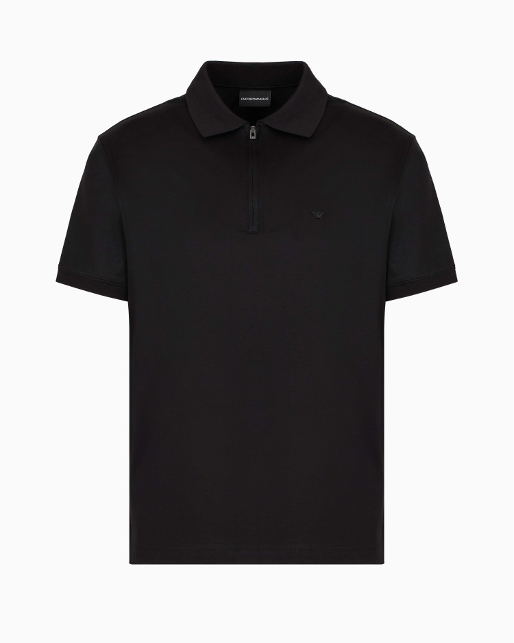Поло Regular fit для мужчин (479030), цвет Черный - №1