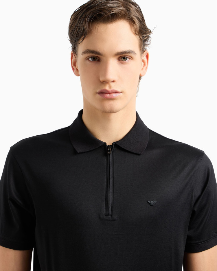Поло Regular Fit для чоловіків (479030), колір Чорний - №4