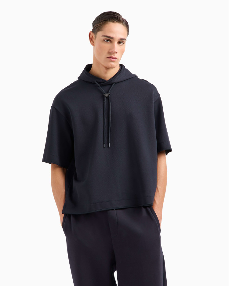 Худи Relaxed fit для мужчин (479041), цвет Синий - №2