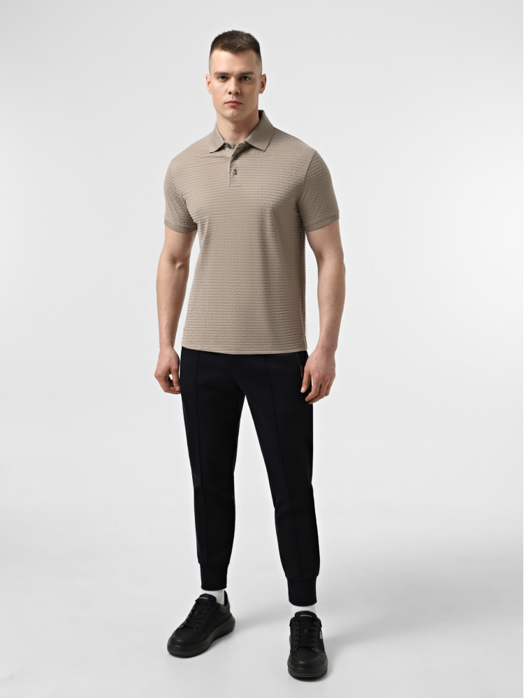 Поло Regular fit для мужчин (479043), цвет Бежевый - №2