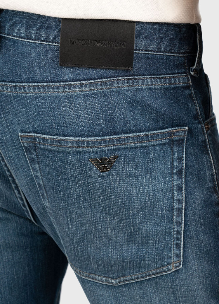 Джинси Regular Regular Fit Середня для чоловіків (479051), колір Синій - №4