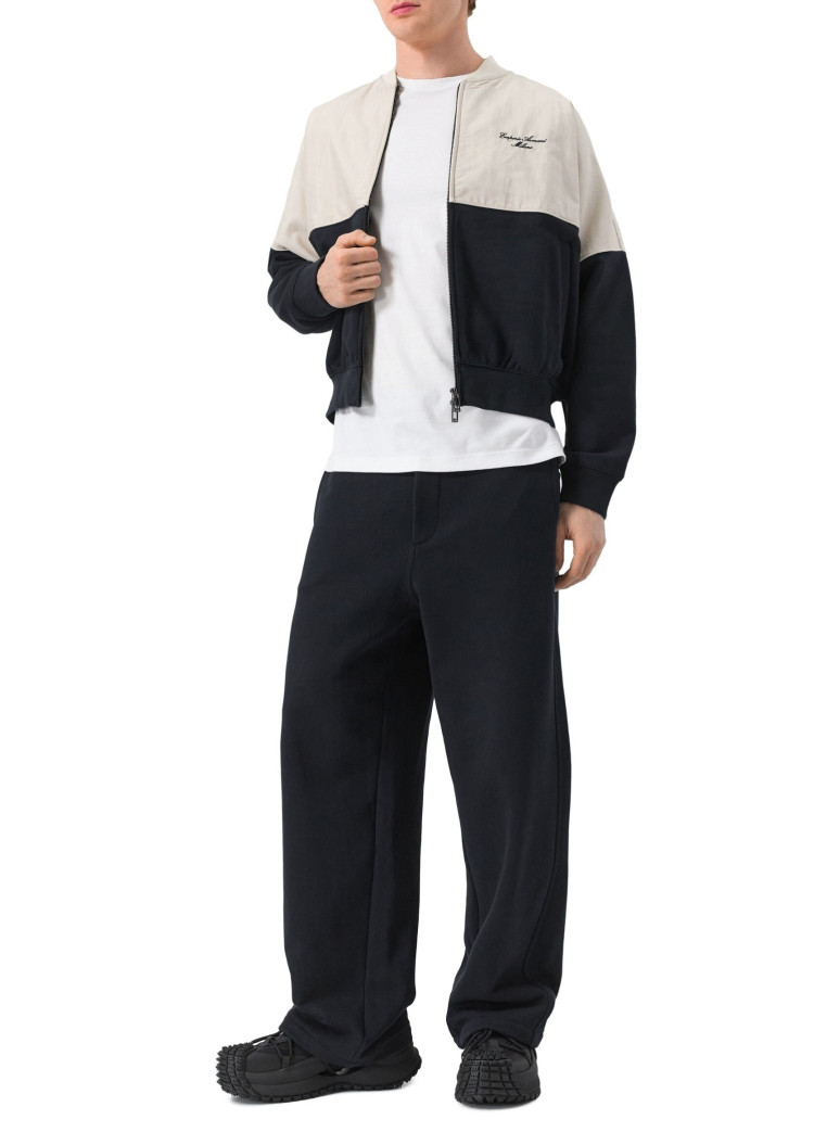 Брюки джерси Regular fit Высокая для мужчин (479061), цвет Черный - №3