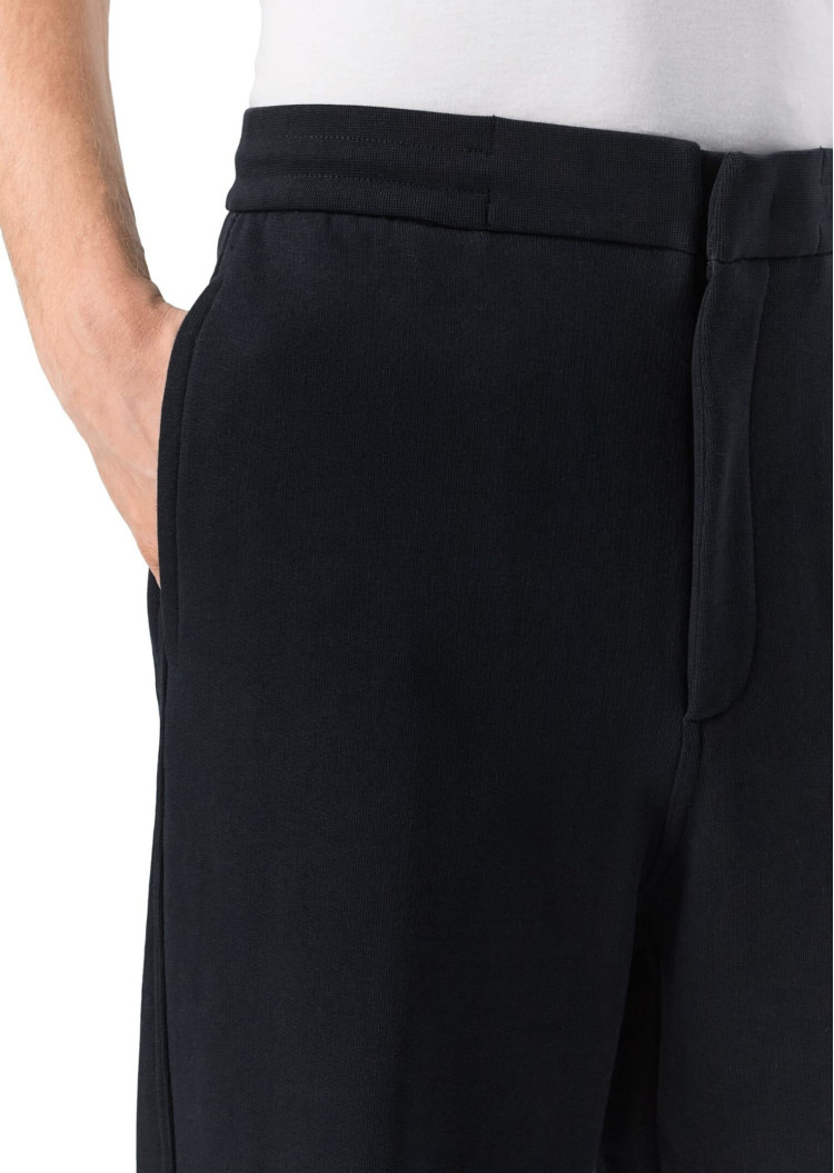Брюки джерси Regular fit Высокая для мужчин (479061), цвет Черный - №5