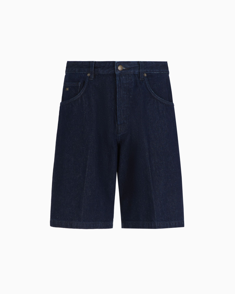 Шорты джинсовые Regular Fit: классический крой, средняя свобода движений.