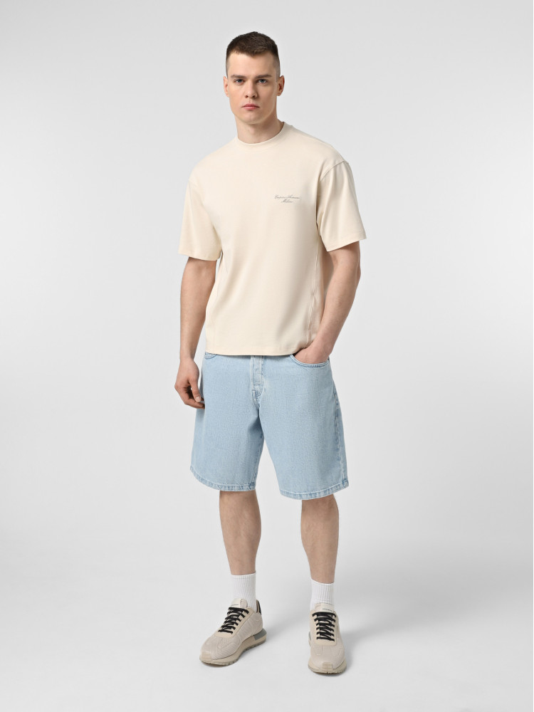 Шорти джинсові Regular fit для чоловіків (479063), колір Синій - №3