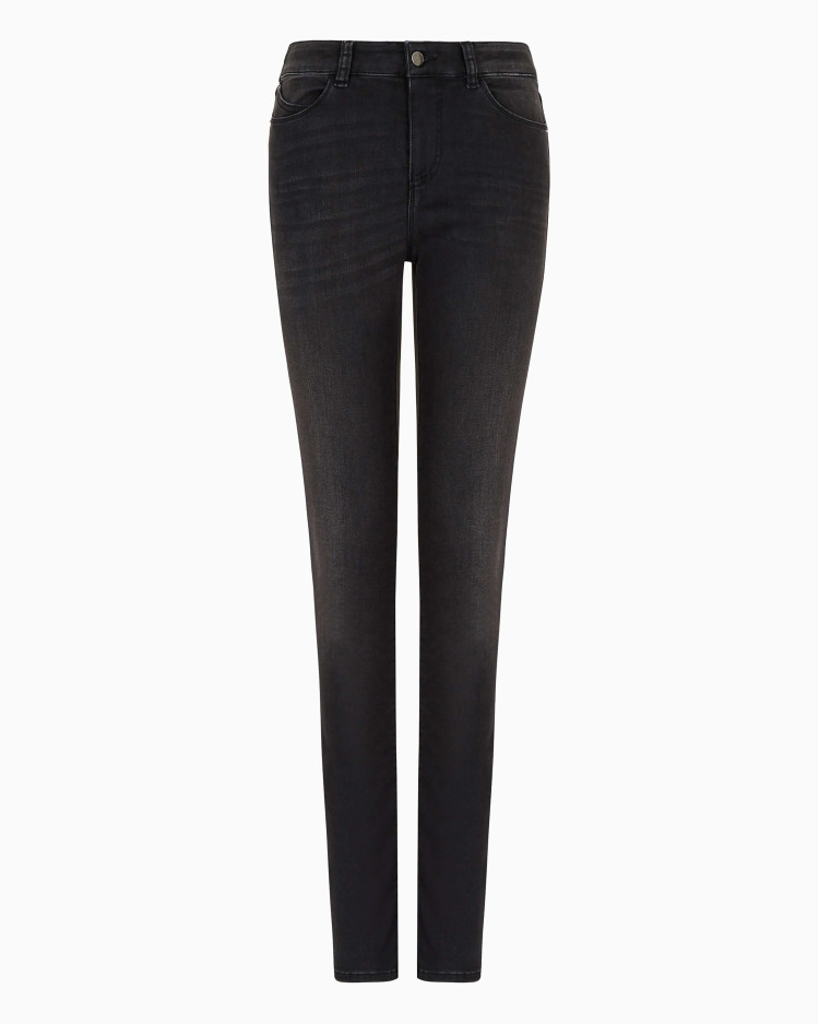 Джинсы Slim Slim fit Низкая для женщин (479107), цвет Черный - №1