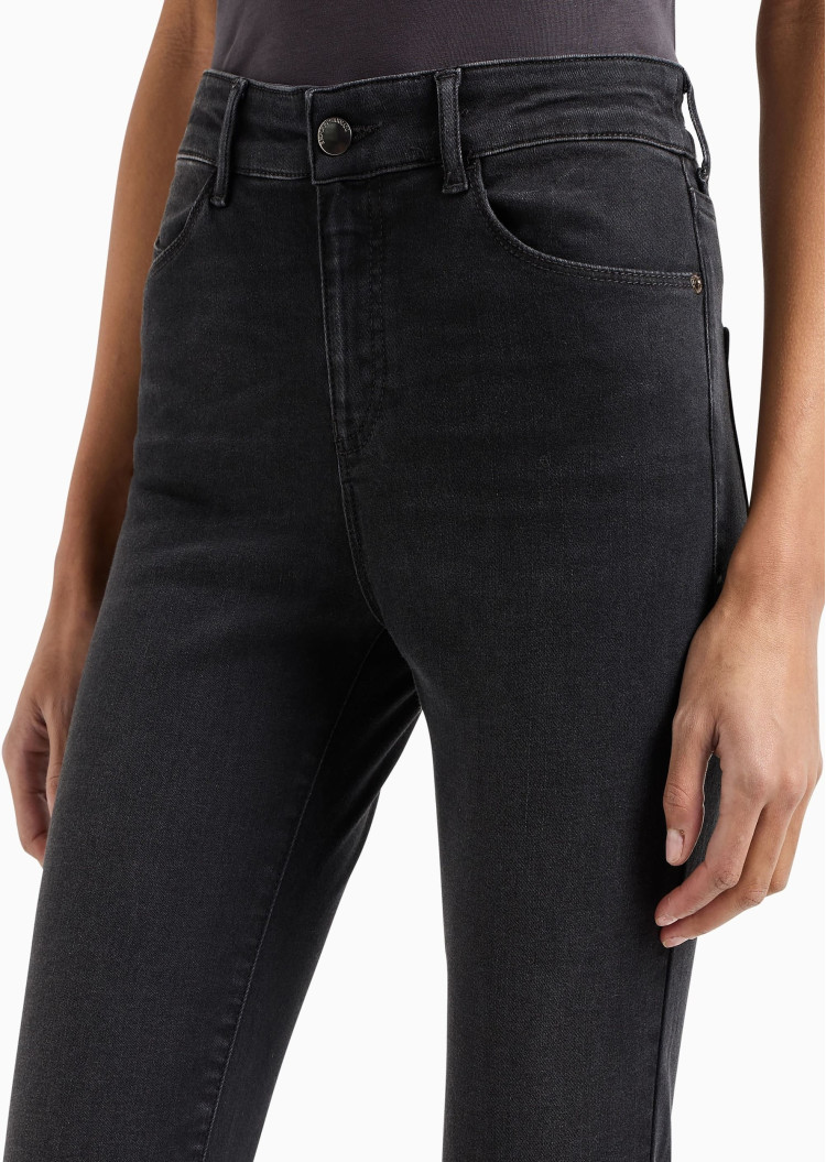 Джинси Slim Slim Fit Середня для жінок (479107), колір Чорний - №5