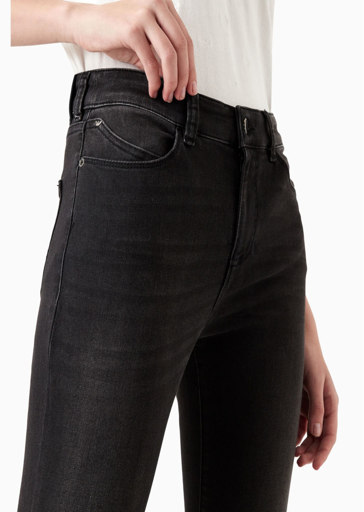 Джинси Slim Slim Fit Середня для жінок (479107), колір Чорний - №6