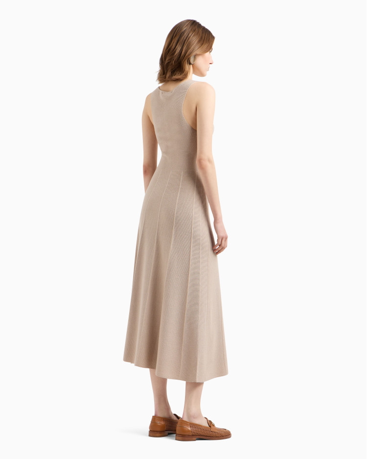 Сукні максі Slim fit для жінок (479113), колір Коричневий - №4