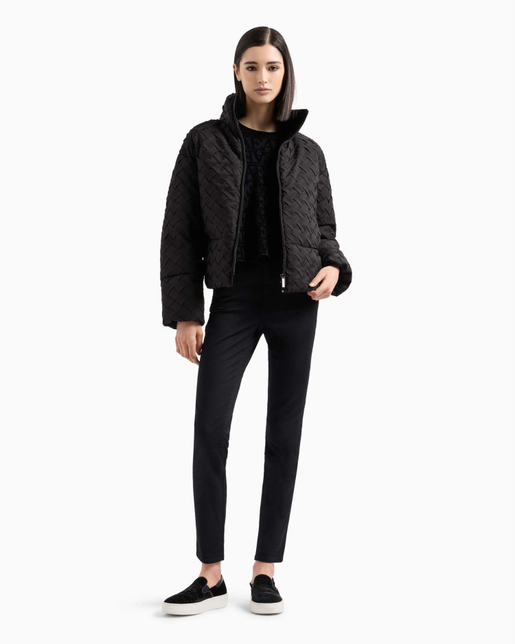 Брюки 5 карманів Extra slim Extra Slim Fit Середня для жінок (479115), колір Чорний - №3